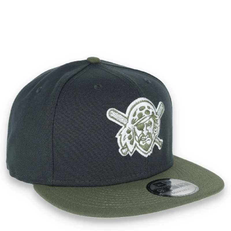 Today’s Deal New Era Pittsburgh Pirates 2-Tone Color Pack 9FIFTY Snapback Hat - Grey/Olive Today’s Deal New Era Pittsburgh Pirates 2-Tone Color Pack 9FIFTY Snapback Hat - Grey/Olive