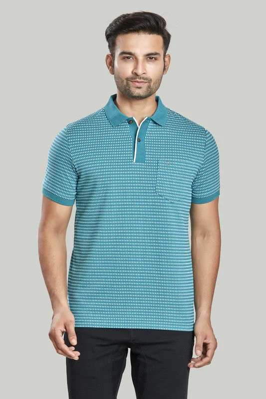 Jacquard Texture Polo