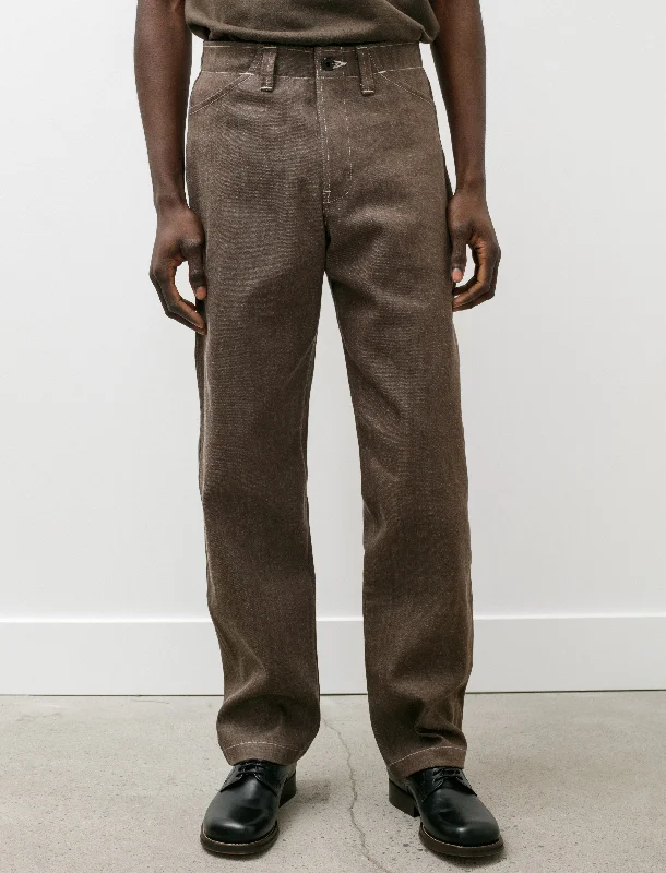 Instant Savings Four Pocket Pant Organic Cotton Denim Brown