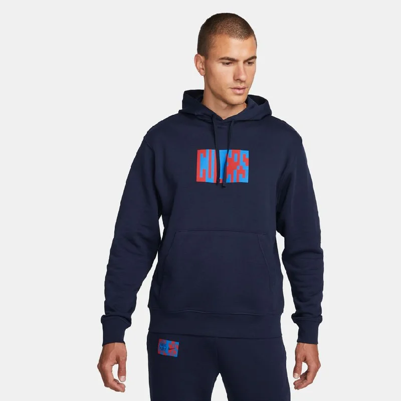 Special Discount Nike FC Barcelona Men's French Terry Soccer Hoodie