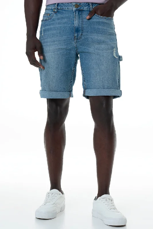 While Supplies Last Denim Shorts _ 153913 _ Light Wash