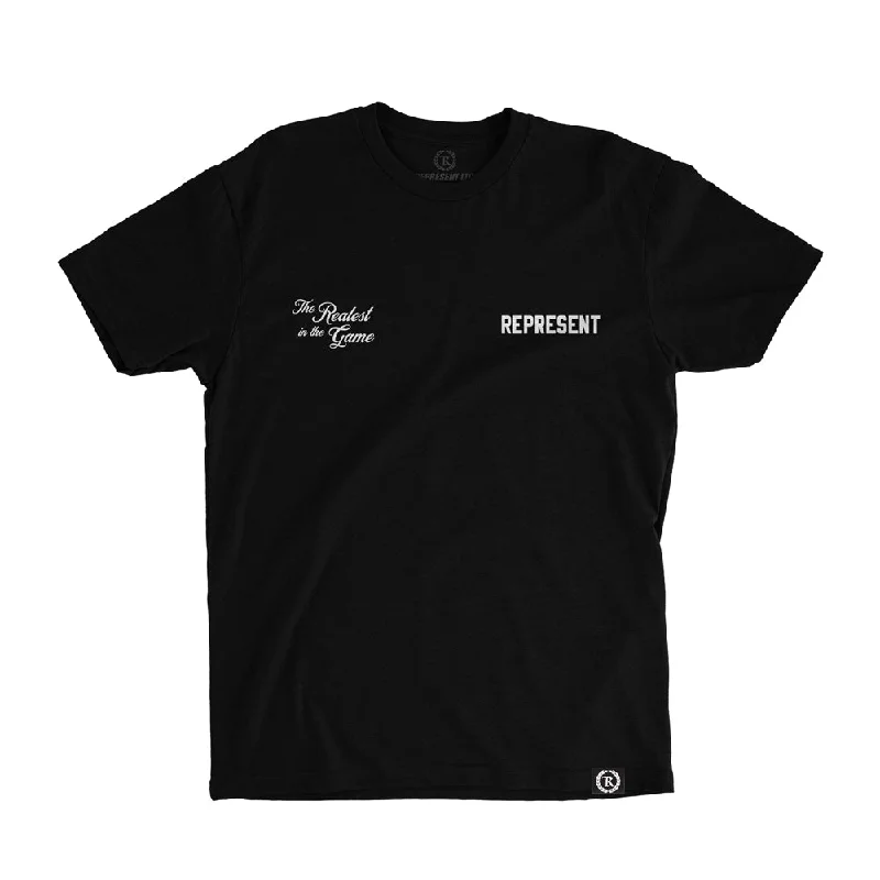 The Realest in the Game Signature Tee [BLACK]