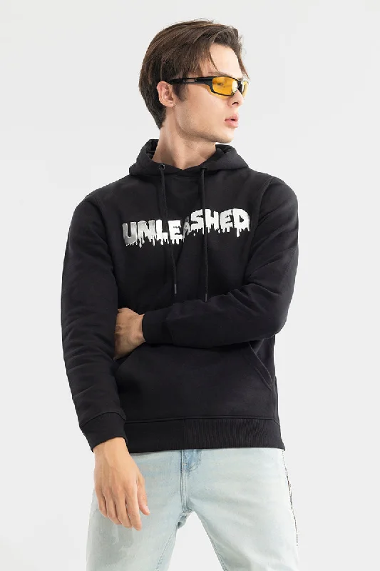 Discount Mania Unleashed Black Hoodie
