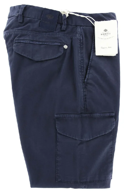Price Slash Luigi Borrelli Navy Blue Pants - 31 US / 47 EU