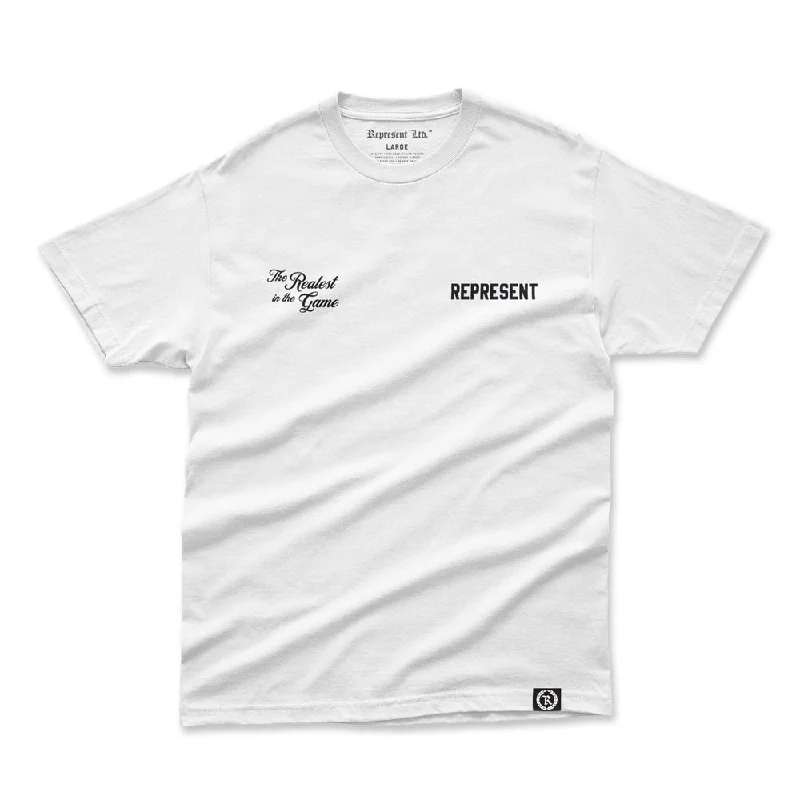 The Realest in the Game Heavyweight Oversized Tee [WHITE]