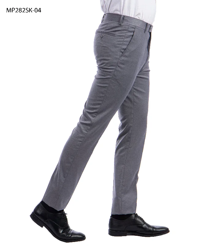 Final Markdown Sean Alexander Grey Skinny Fit Dress Pants