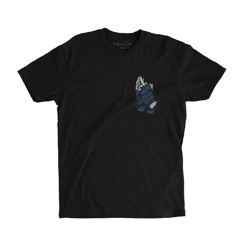 Pray For My Enemies Signature Tee [BLACK X BLUE] LIMITED EDITION