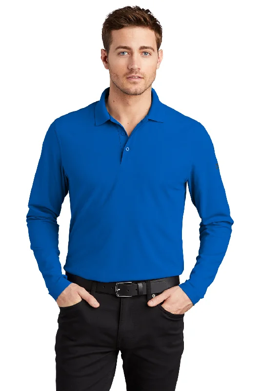 Weekend Deals to Make You Happy Ogio Mens Caliber 2.0 Moisture Wicking Long Sleeve Polo Shirt - Electric Blue Weekend Deals to Make You Happy Ogio Mens Caliber 2.0 Moisture Wicking Long Sleeve Polo Shirt - Electric Blue