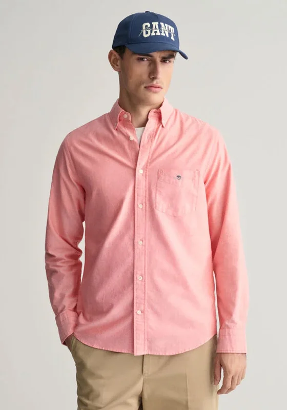 Referral Discount Gant Oxford Shirt, Sunset Pink