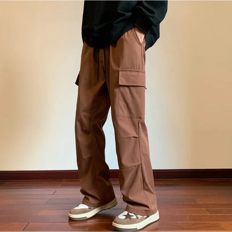Savings Spectacular Drawstring Cargo Parachute Pants