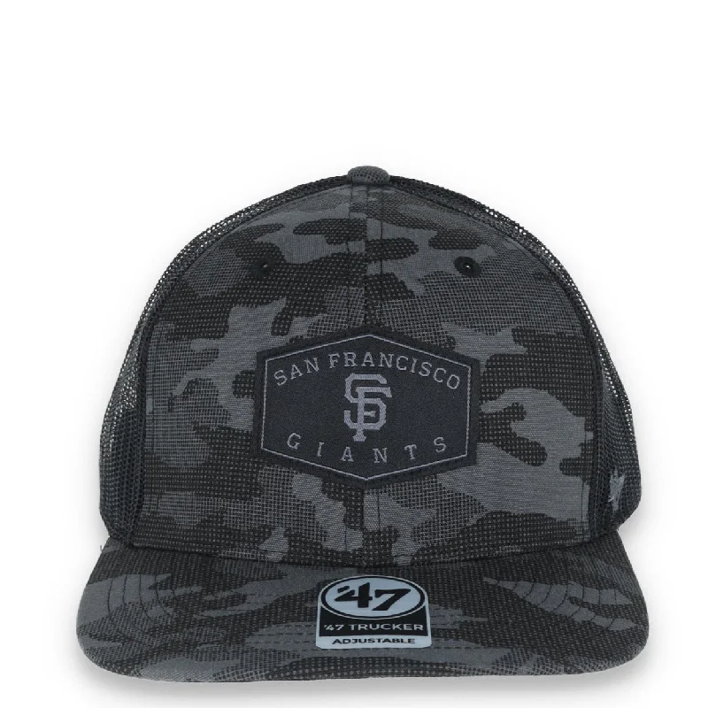 Act Fast SAN FRANCISCO GIANTS TONAL CAMO CONVOY  '47 TRUCKER