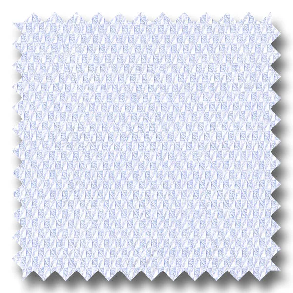 Daily Deals Light Blue Basketweave - Custom Dress Shirt