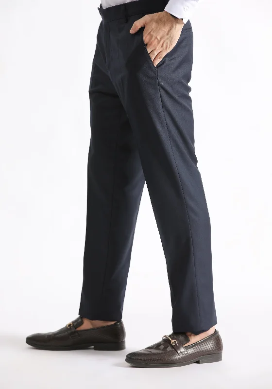 Stock Clearance Navy Blue Dress Pant