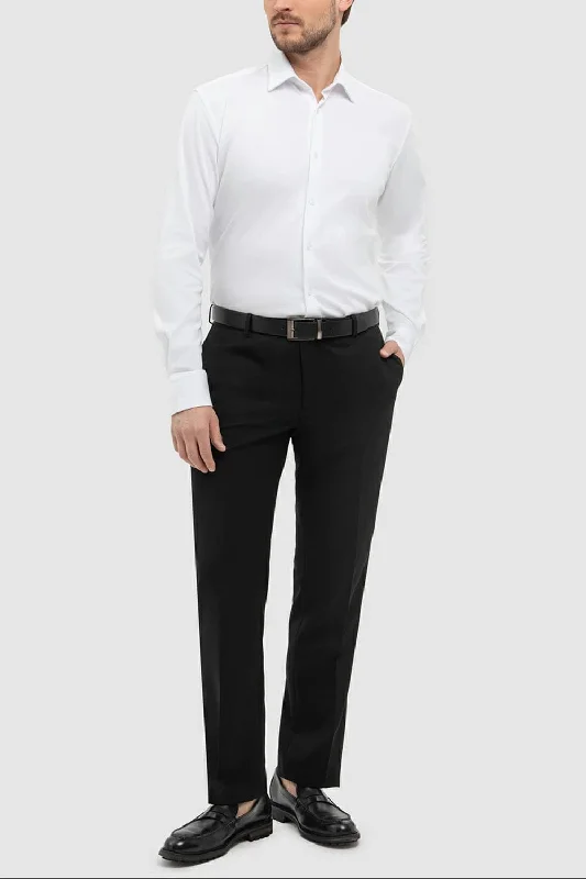 Year-End Sale Men's Black Business Casual Pants