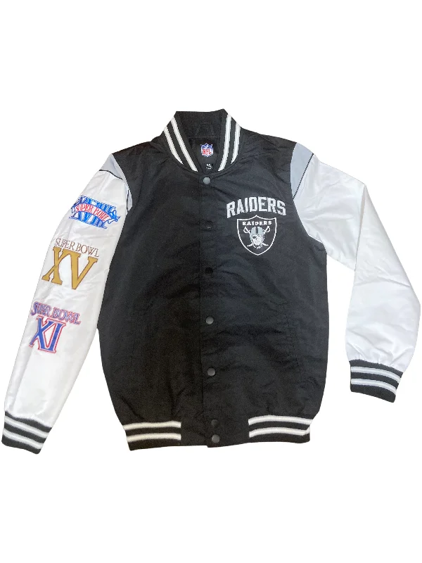 Deal Zone GIII Sports - Oakland Raiders Complete Game Commemorative Jacket