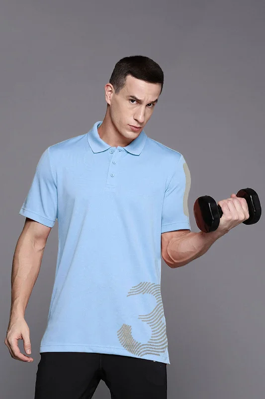 Quick Sale Polo Republica Men's 3 Reflective Printed Moisture Wicking Activewear Polo Shirt Quick Sale Polo Republica Men's 3 Reflective Printed Moisture Wicking Activewear Polo Shirt