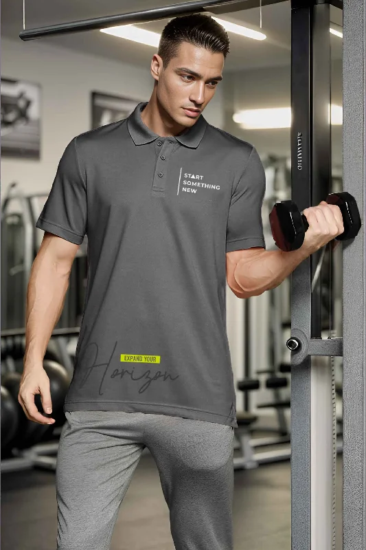 Flash Deal Polo Republica Men's Start Something New Printed Moisture Wicking Activewear Polo Shirt Flash Deal Polo Republica Men's Start Something New Printed Moisture Wicking Activewear Polo Shirt