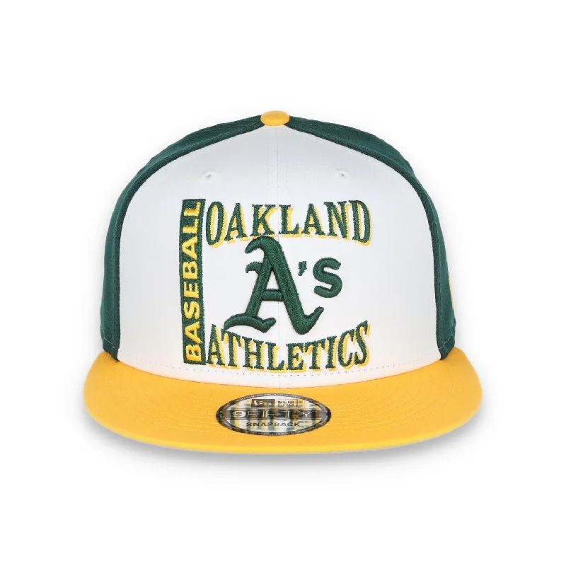 Weekend Flash Sale NEW ERA OAKLAND ATHLETICS RETRO SPORT 9FIFTY SNAPBACK HAT