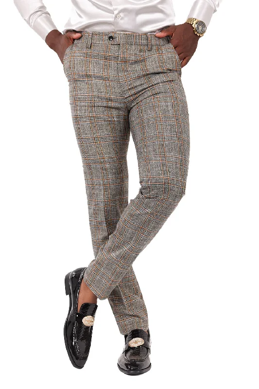 Year-End Sale Barabas Binondo 2CP188 Chino Slim Fit Pants Mocha/Gold