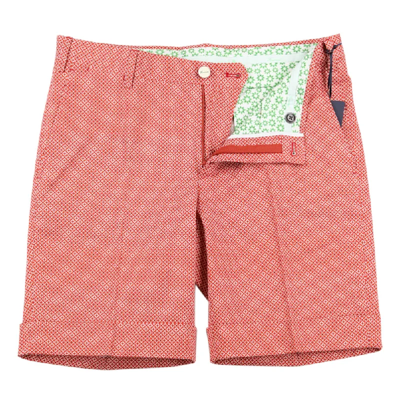 Finamore Napoli Orange Bermuda Shorts