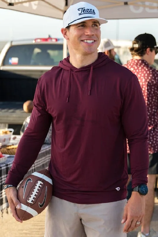 Performance Hoodie - Maroon