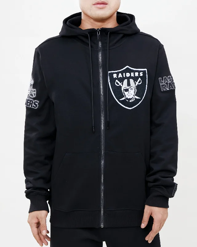 Extra Savings PRO STANDARD LAS VEGAS RAIDERS CLASSIC CHENILLE DK FZ PO HOODIE