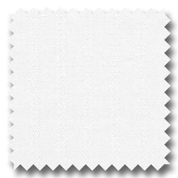 The Best Deal White Tone on Tone Stripe 2Ply Dobby - Custom Dress Shirt
