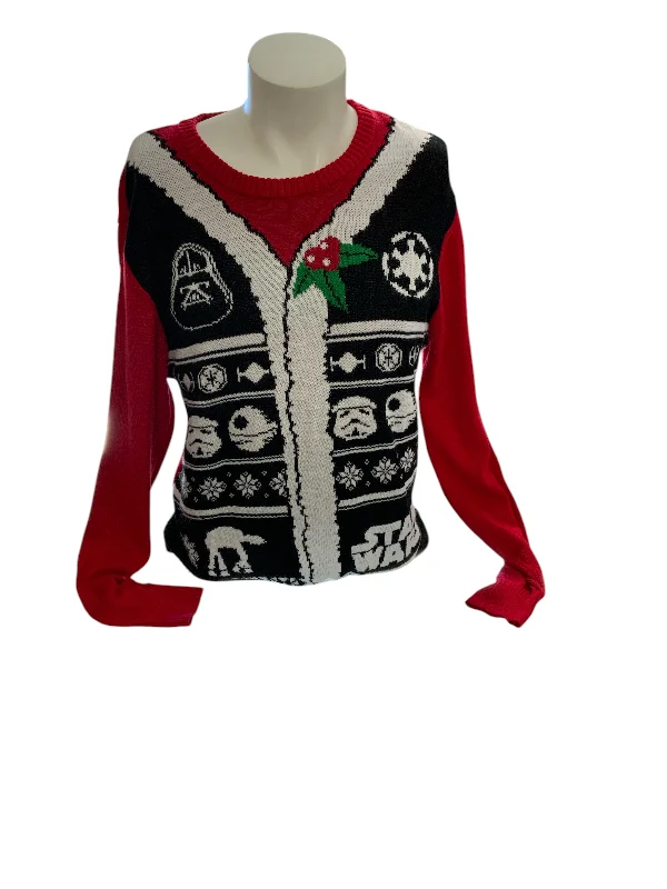 Savings Event Star Wars Men's Ugly Sweater Red M