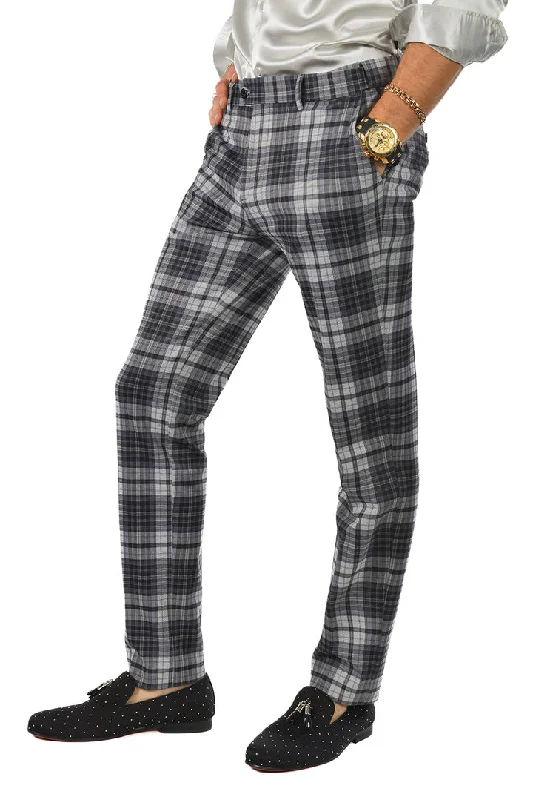 The Best Prices Barabas Kherson 2CP191 Chino Slim Fit Pants Black/Grey