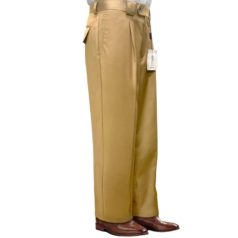 Weekend Specials to Delight Centauri Collection: Camel Wide-Leg Pants