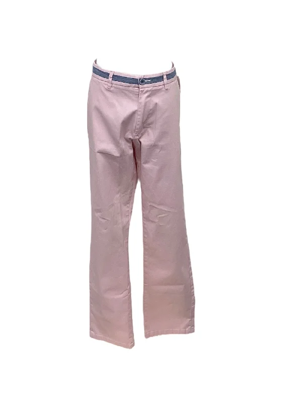 LON-NYC Men's Pants Pink 33x28