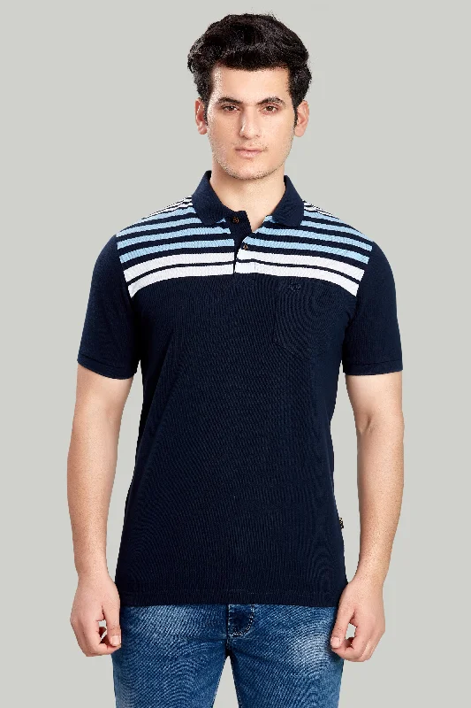 Weekend Savings Bonanza Chest Stripe Pique Polo