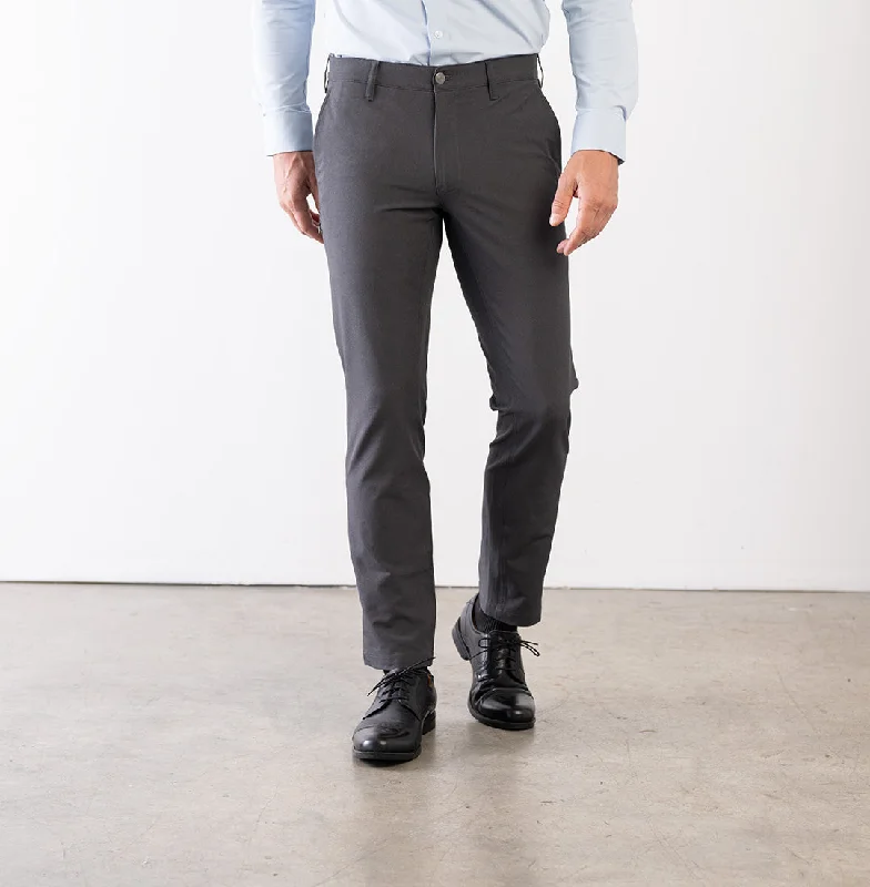 Weekend Discounts to Delight Envoy Lightweight Travel Pants Regular Fit - Charcoal Haze