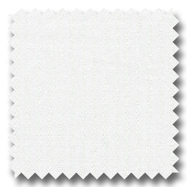 Take Action White Tone on Tone Stripe 2Ply Dobby - Custom Dress Shirt