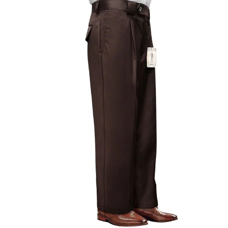 Midnight Madness Centauri Collection: Brown Wide-Leg Pants