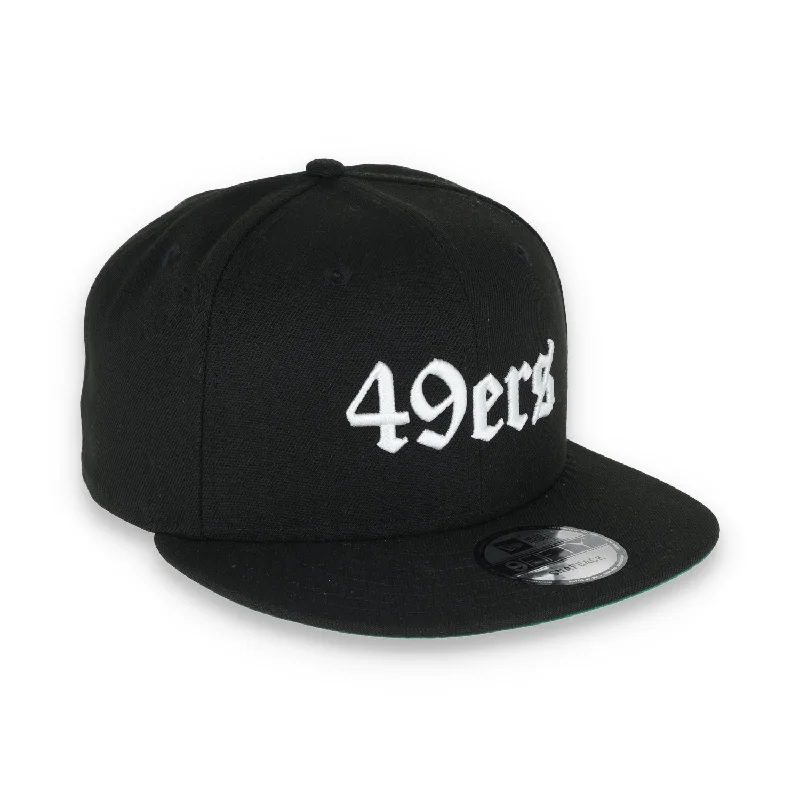 Deal Explosion NEW ERA SAN FRANCISCO 49ERS GOTHIC SCRIPT NEW ERA 9FIFTY SNAPBACK-BLK/WHITE Deal Explosion NEW ERA SAN FRANCISCO 49ERS GOTHIC SCRIPT NEW ERA 9FIFTY SNAPBACK-BLK/WHITE