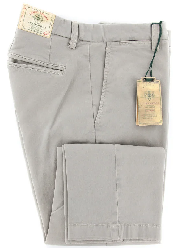 Luigi Borrelli Beige Pants – Size: 36 US / 52 EU