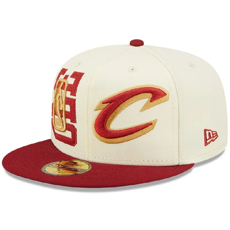 Weekend Savings Sensation Cleveland Cavaliers New Era 2022 NBA Draft 59FIFTY Fitted Hat - Cream/Wine Weekend Savings Sensation Cleveland Cavaliers New Era 2022 NBA Draft 59FIFTY Fitted Hat - Cream/Wine