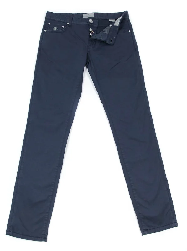 Daily Specials Luigi Borrelli Navy Blue Pants - 38 US / 54 EU