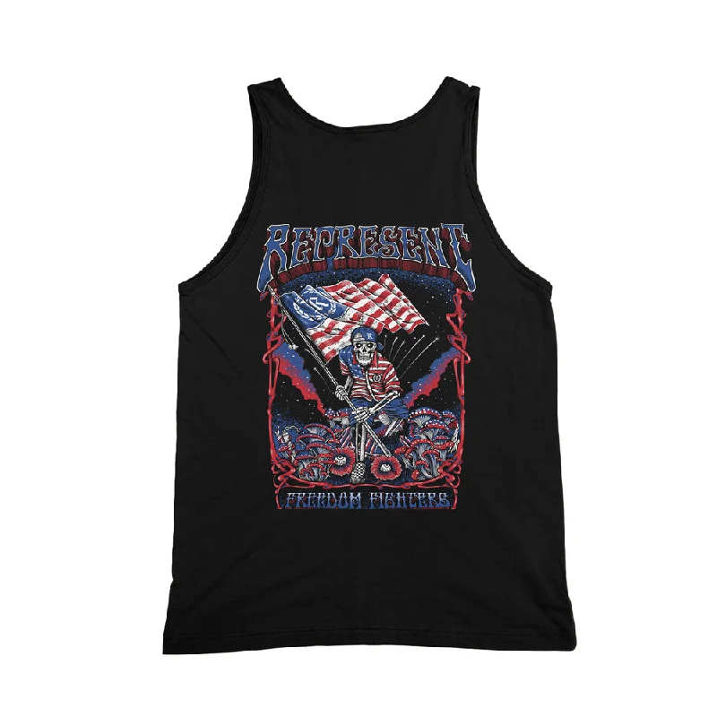 Psychedelic Freedom Fighters Tank Top [BLACK]