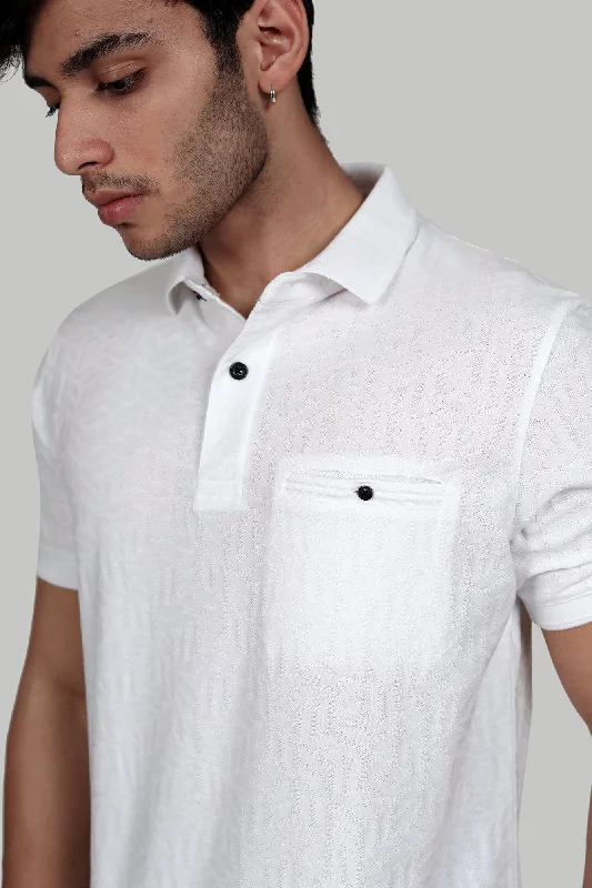 Special Price JACQUARD TEXTURE POLO