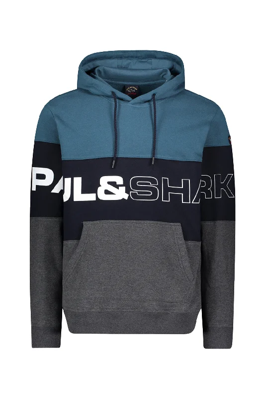 Sale Event Paul & Shark Cotton Hooded Sweat Multi Stripe