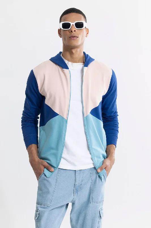 Crazy Deal Blending Colour Pink Hoodie
