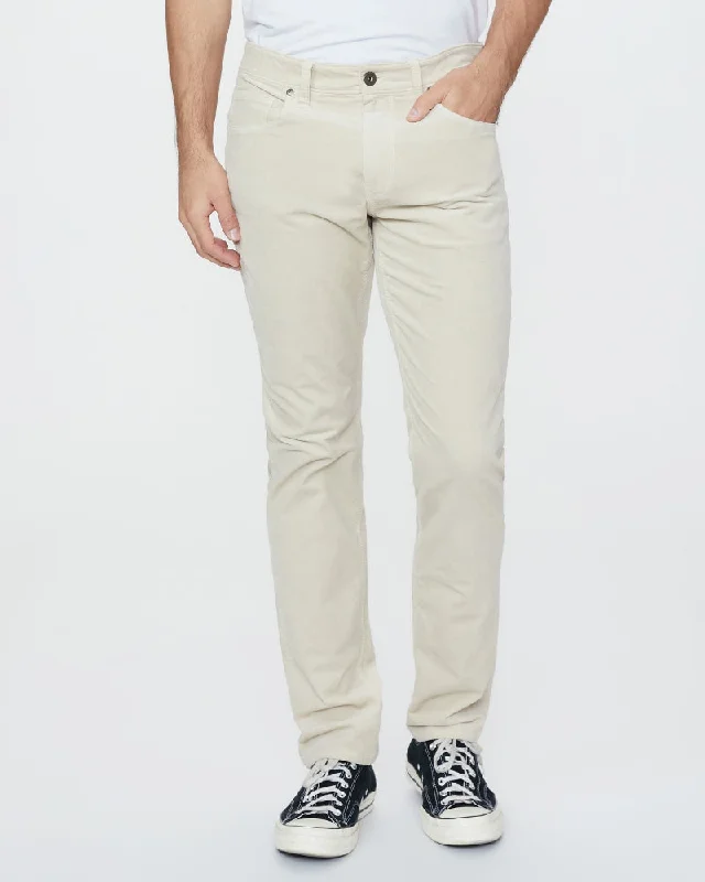 Crazy Savings Ivory Cream Corduroy – Lennox Slim Fit Jeans - PAIGE