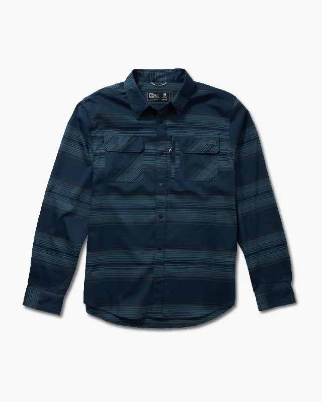 Fathom Tech Flannel - Dark Slate