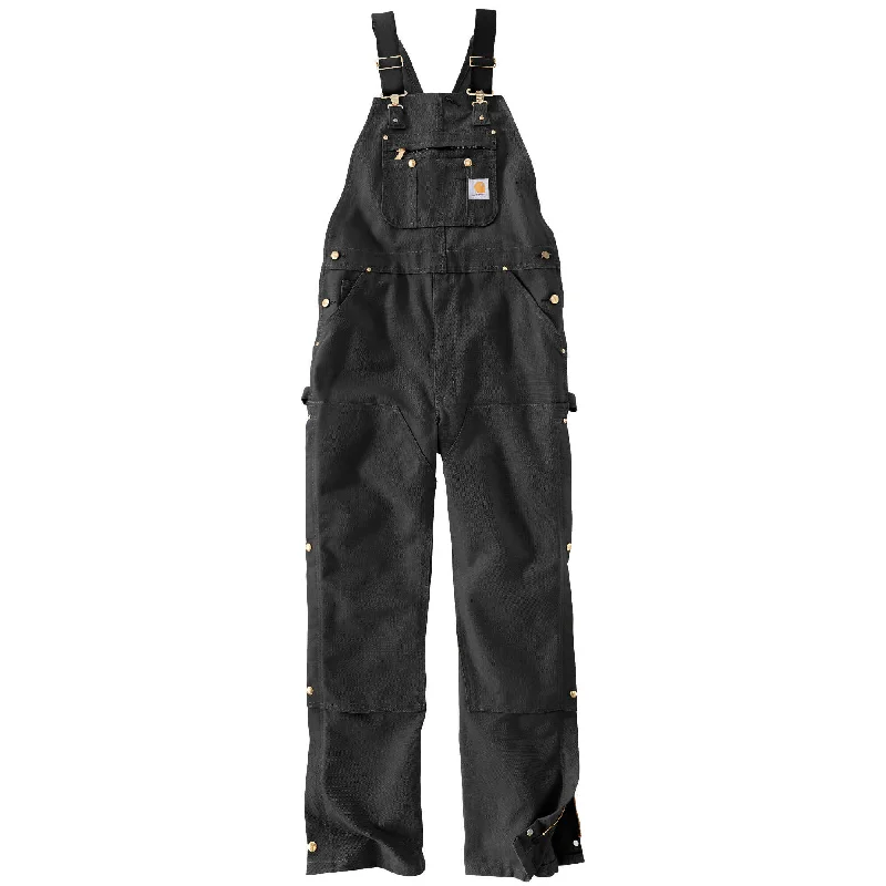 Season Finale Sale 106671 - Carhartt Men's Loose Fit Firm Duck Bib Overall
