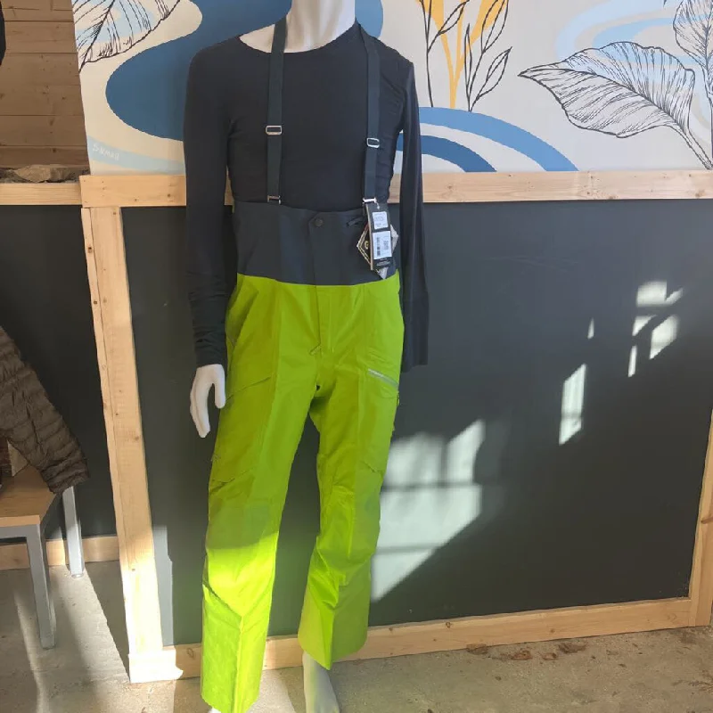 Great Deals Arc'teryx - Men's Rush LT GTX Bib Shell Pant - MSRP $650: Utopia Green/Grey-men-MD