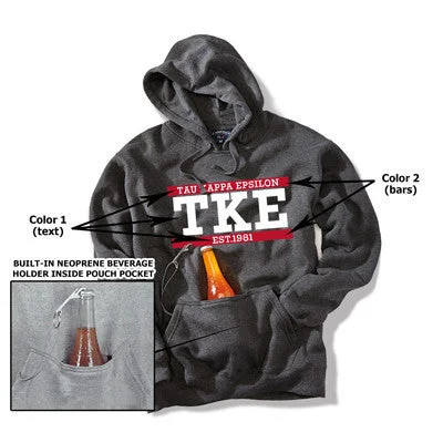 Limited Stock Greek Printed Tailgate Hooded Sweatshirt - JA8815 - CAD