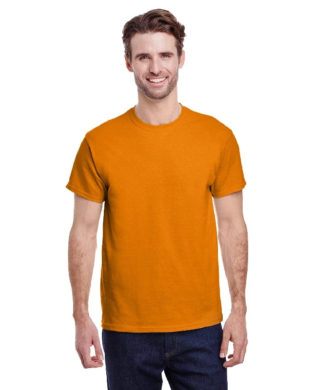 Gildan Ultra Cotton Heavyweight T-Shirt | S Orange