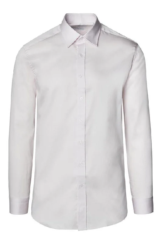 Italian Collar Dress Shirt - Light Pink